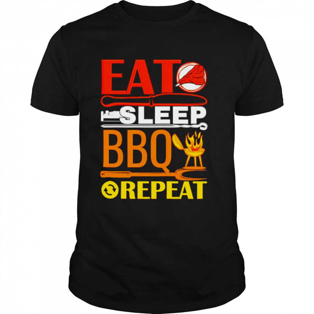 Eat Sleep BBQ Repeat Barbecue shirt 7afdb0 0