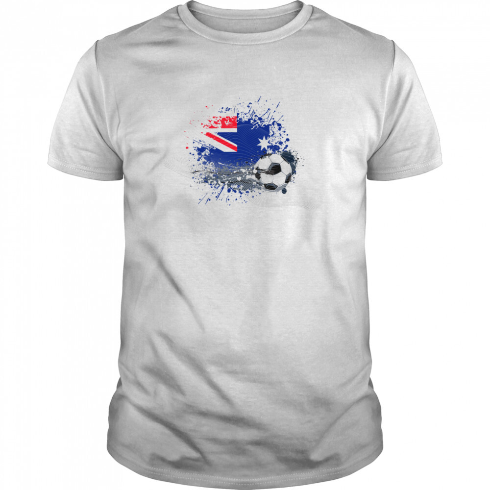 WORLD CUP 2022 AUSTRALIAN FLAG TEXTLESS shirt c82033 0