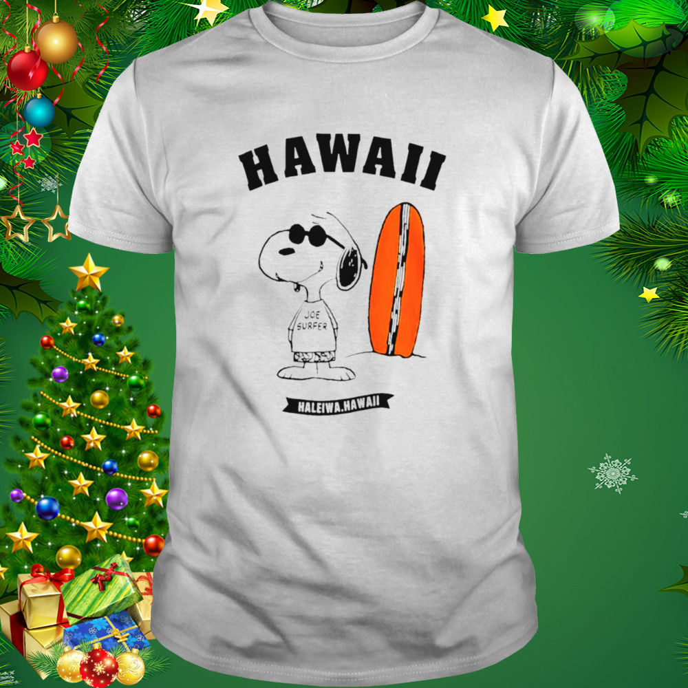 Joe Surfer Haleiwa Hawaii Snoopy shirt 1