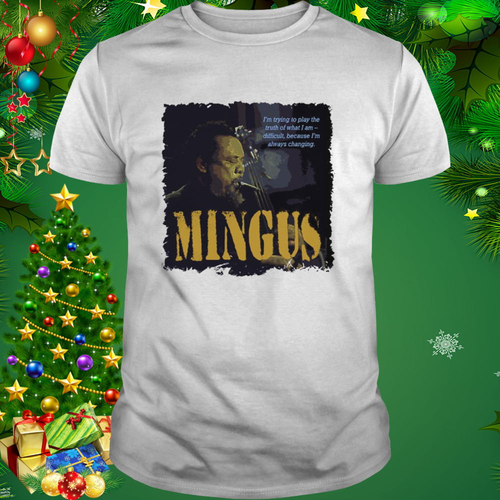 Public Figure Flea Groove Music Retro Wisdom Of Charles Mingus shirt 1b3e91 0