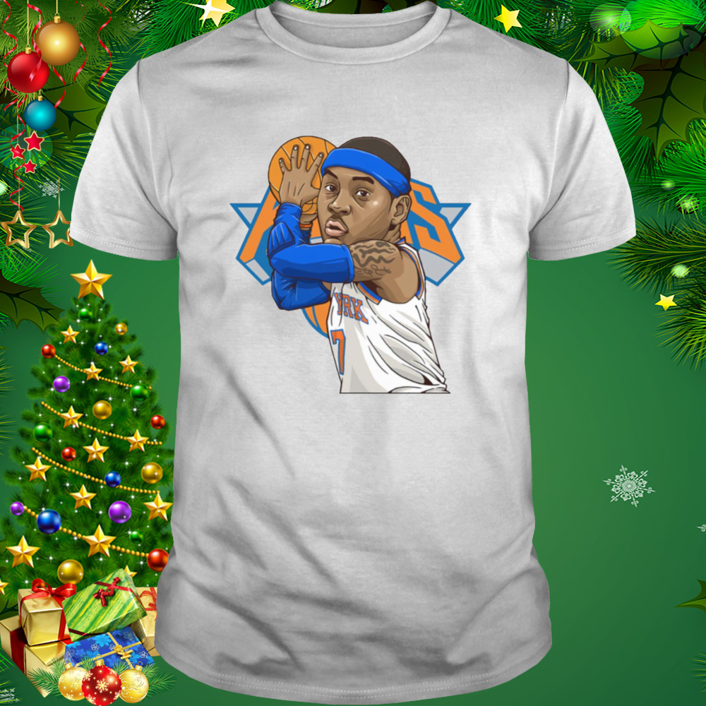 7 Art Chibi New York Knicks Carmelo Anthony shirt 9861a7 0