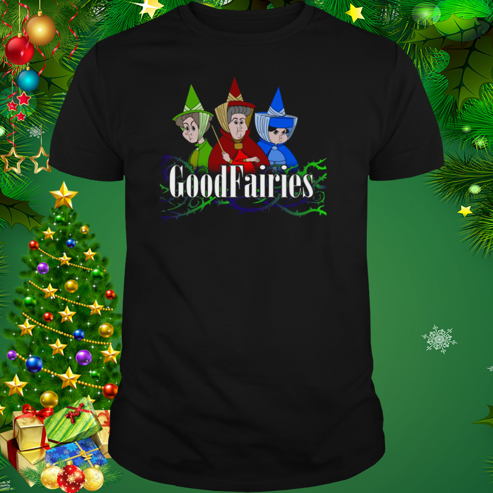 Good Fairies Flora Fauna Merryweather shirt 2cfb36 1