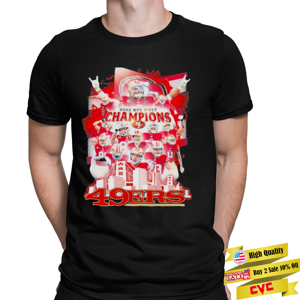 2022 Nfc West Division Champions San Francisco 49ers Premium Shirt