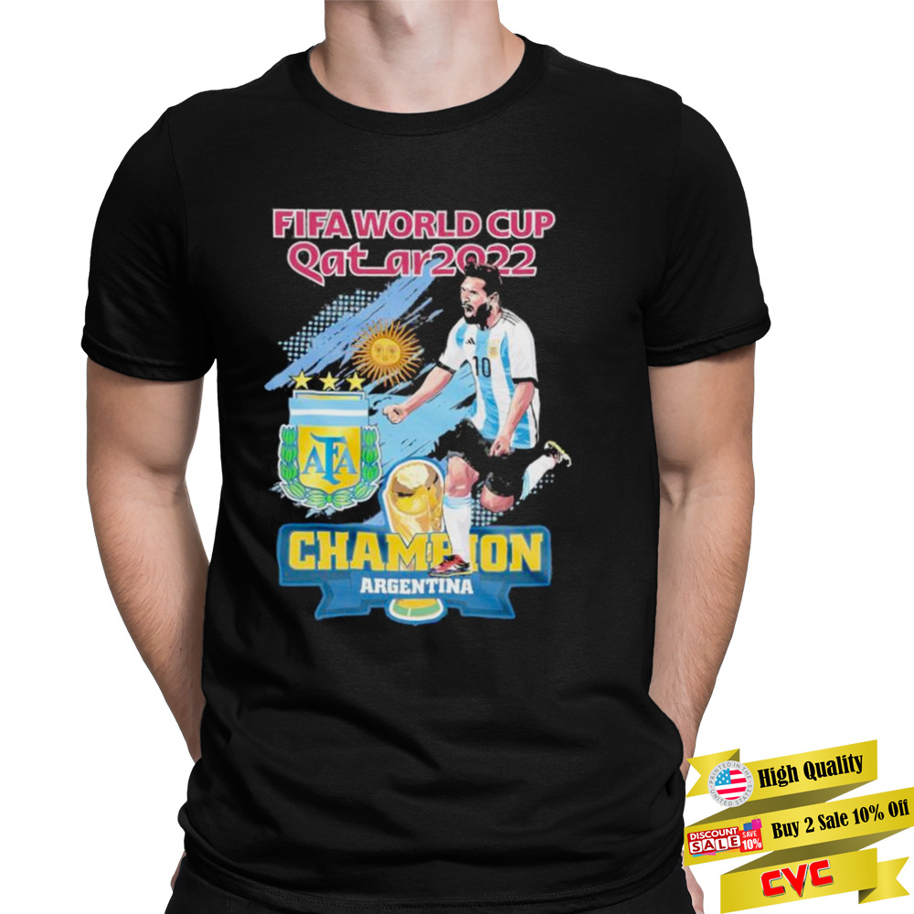 Argentina Champion 2022 Qatar World Cup T-shirt