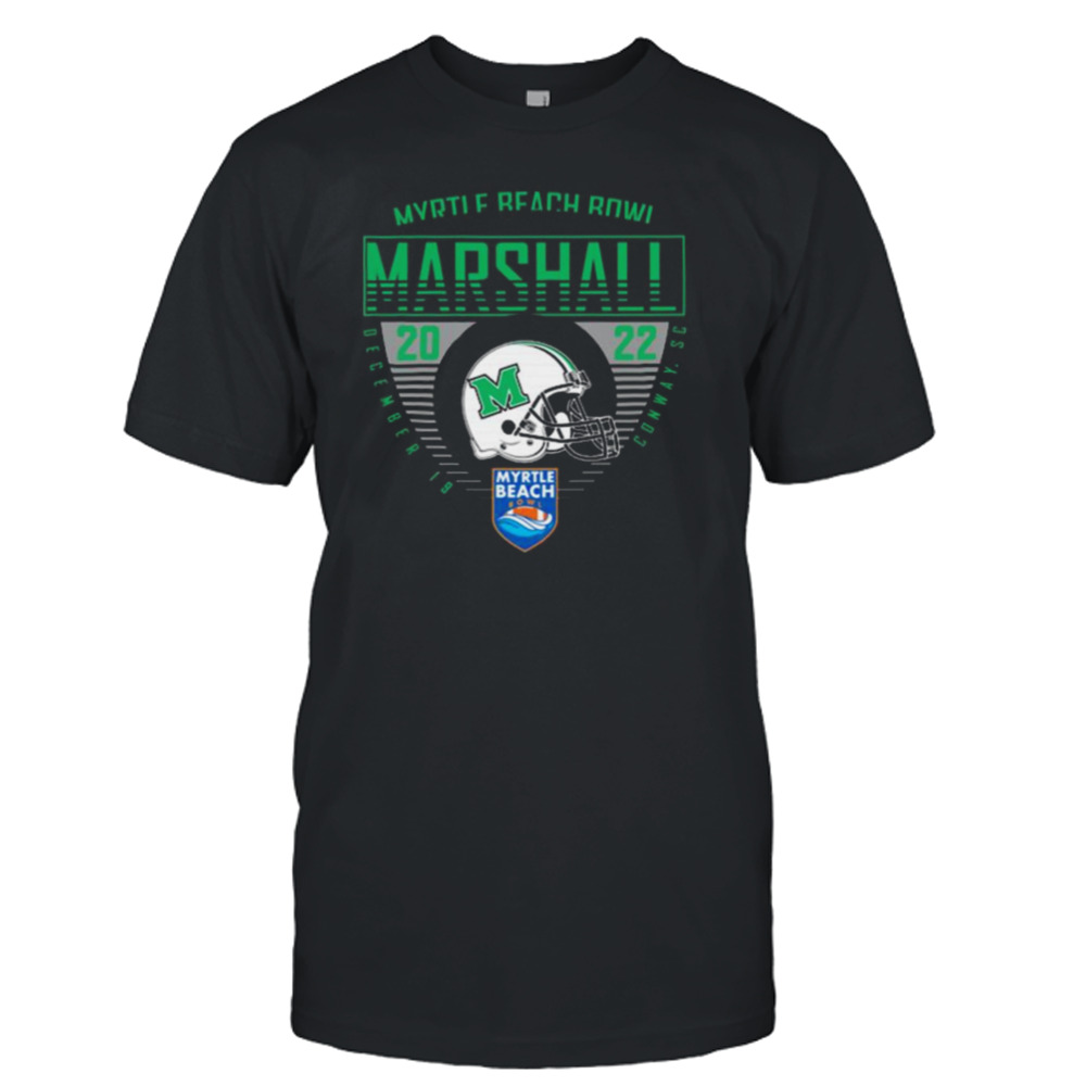Bookstore Ncaa Official 2022 Marshall Myrtle Beach Bowl Bound shirt