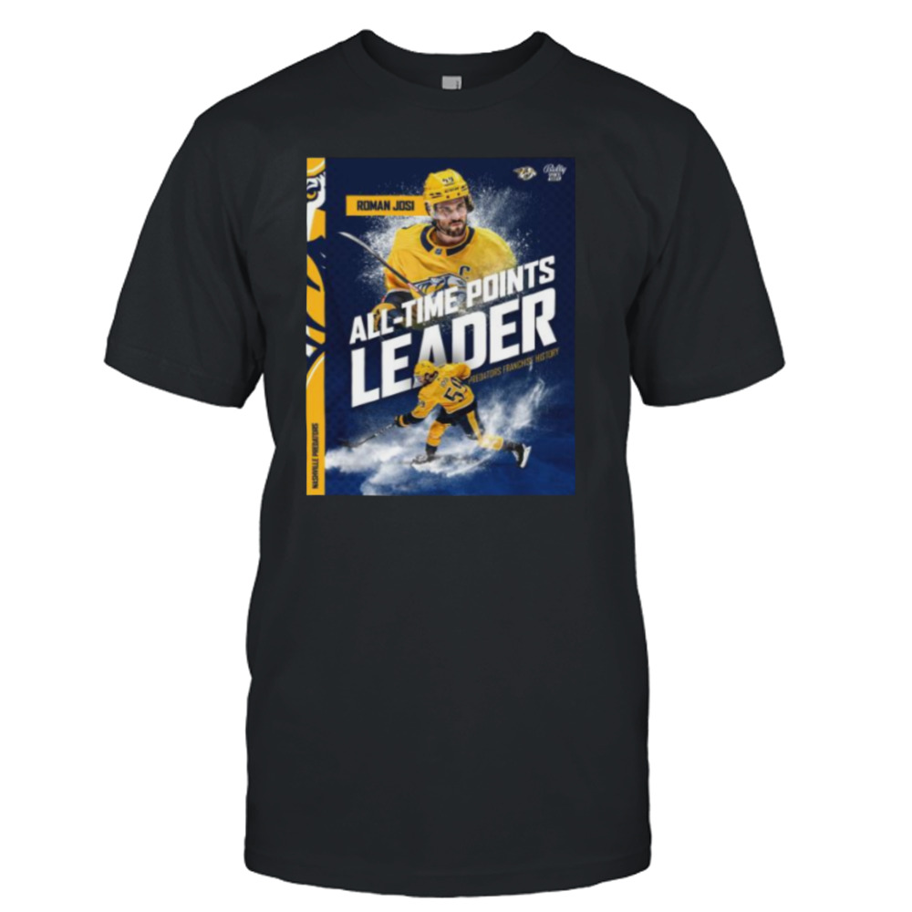 Roman Josi All-time Points Leader Shirt