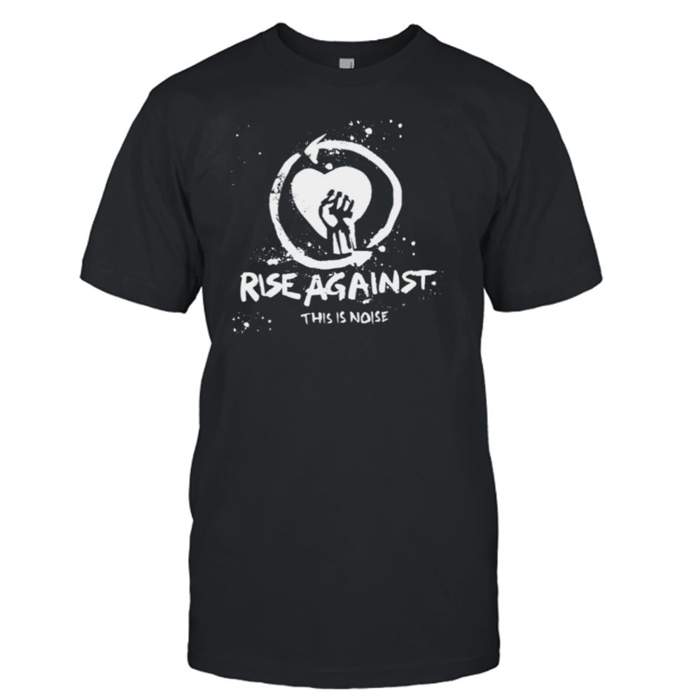 This Is Noise Rise Against Logo Band Music Punk Rock shirt