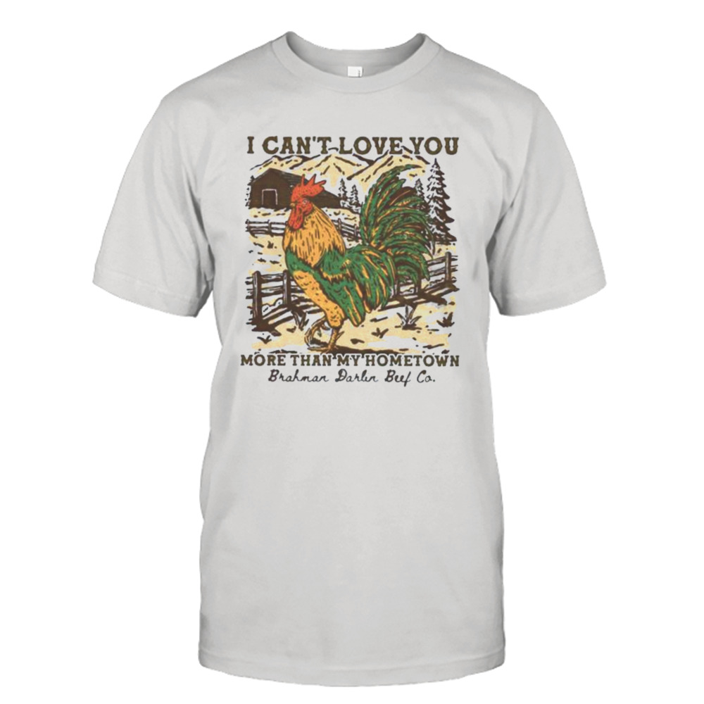 Wallen Lyrics I Can’t Love You More Than My Hometown Shirt