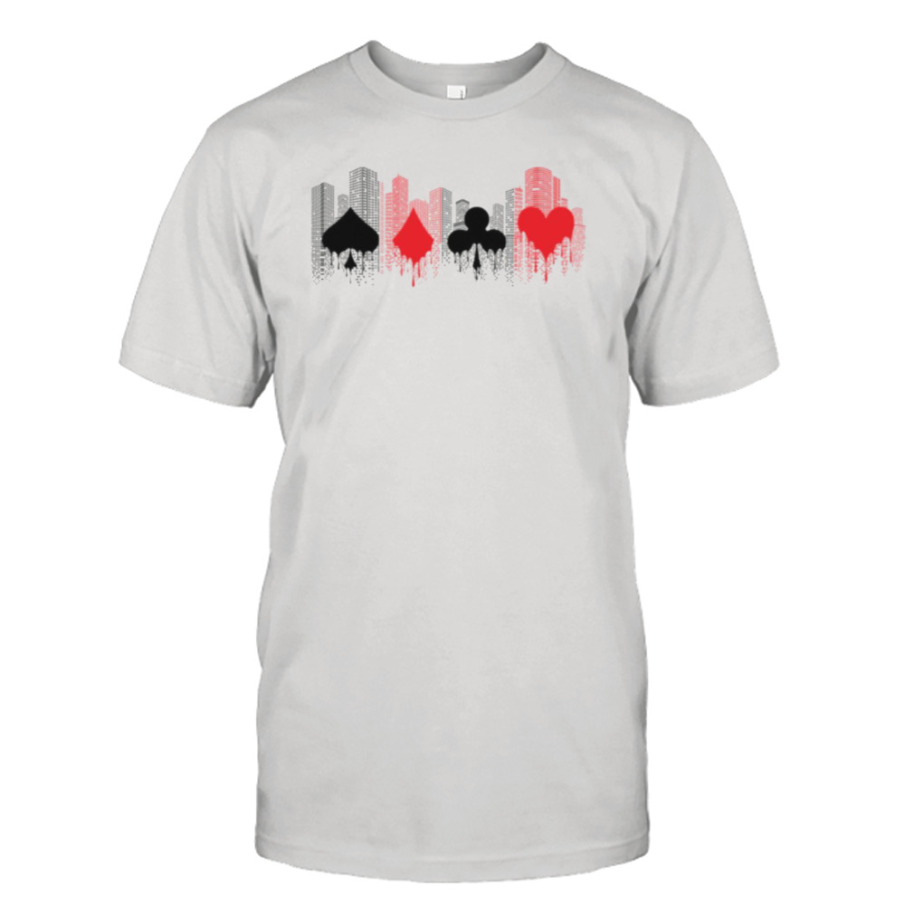 Alice In Borderland Buildings And Playing Cards shirt