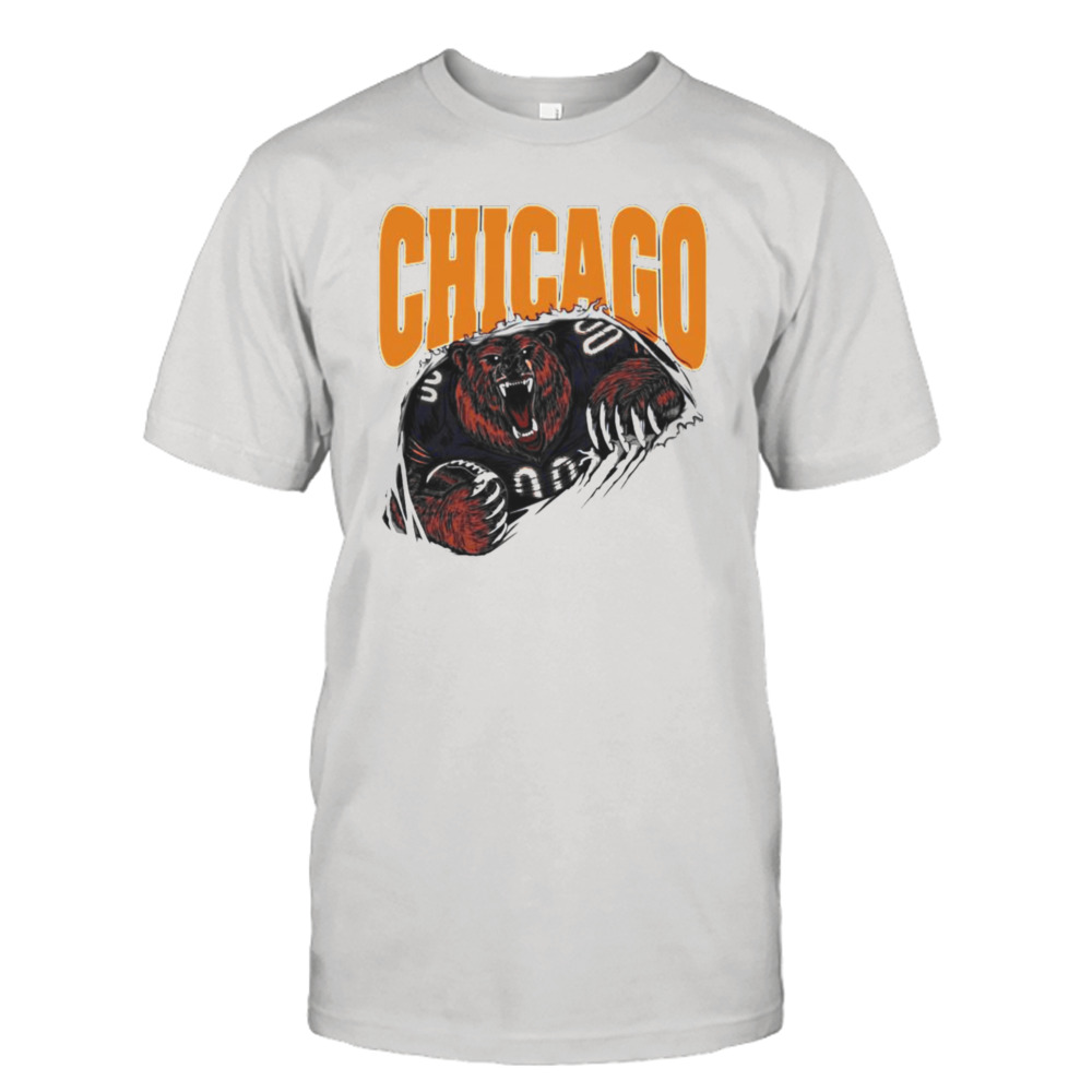 Chicago Bears windy city football bear mascot shirt