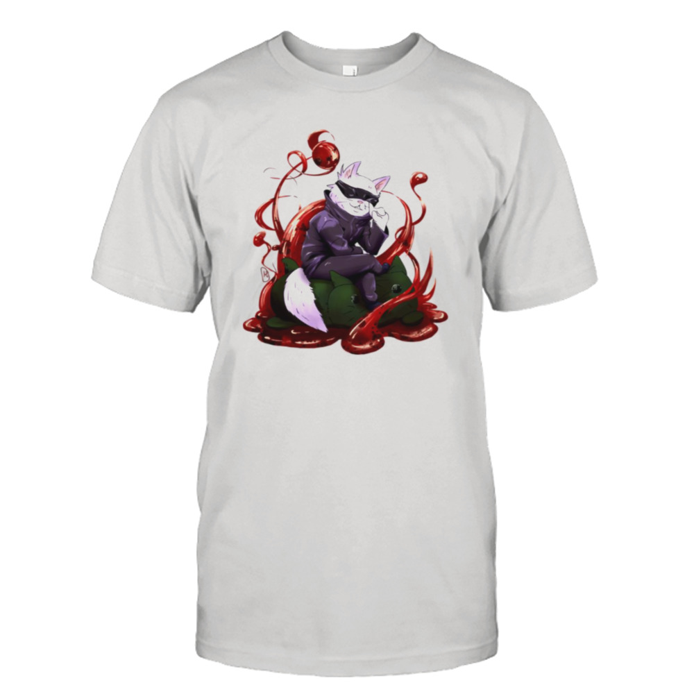 Inspired JJK Jujutsu Kaisen Gojo Satoru Cat shirt