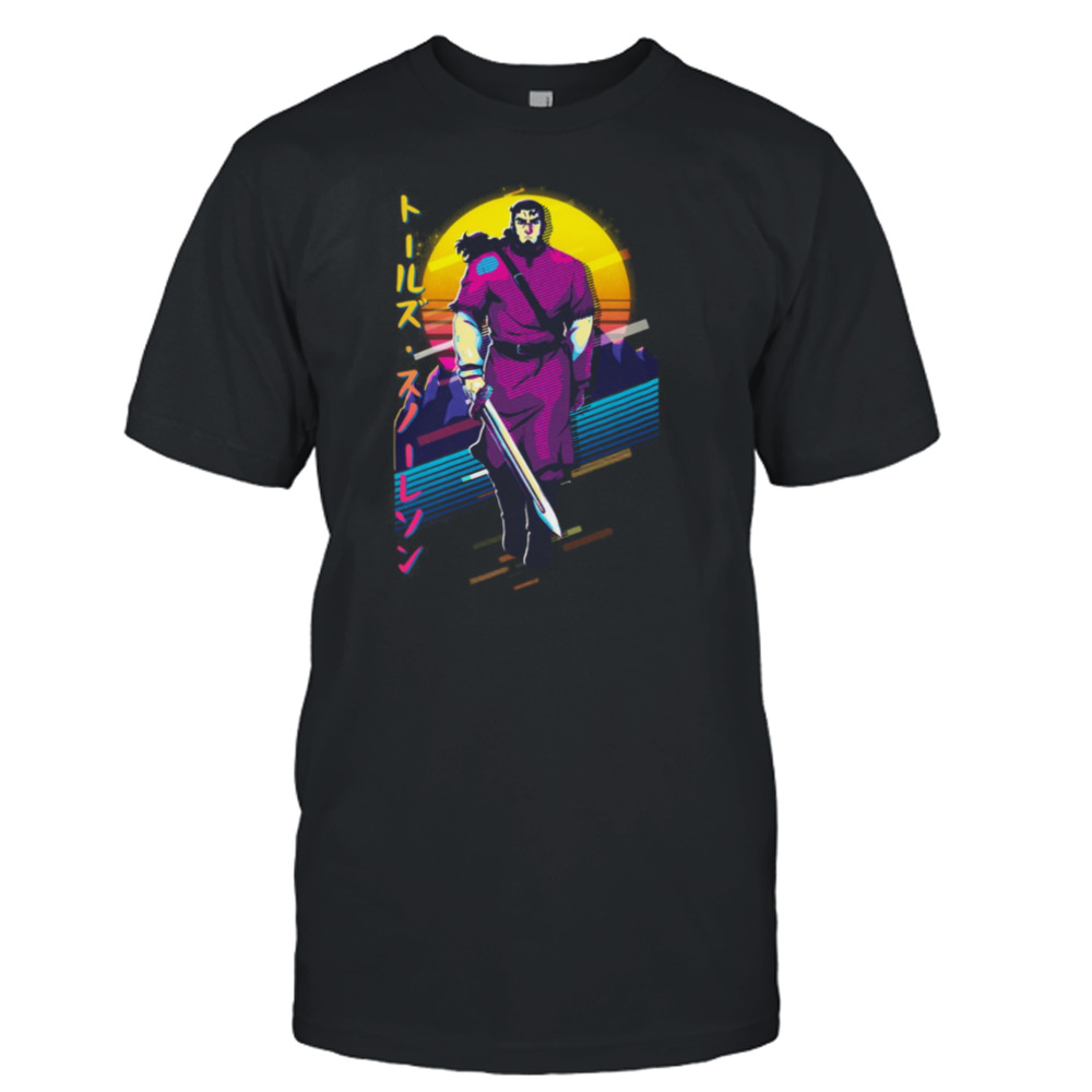 Thors Snorresson Vinland Saga Sunset Retro Artwork shirt