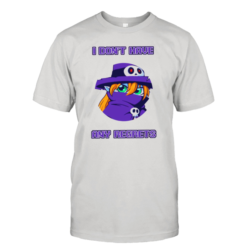 I Don’t Have Any Regrets Digimon shirt