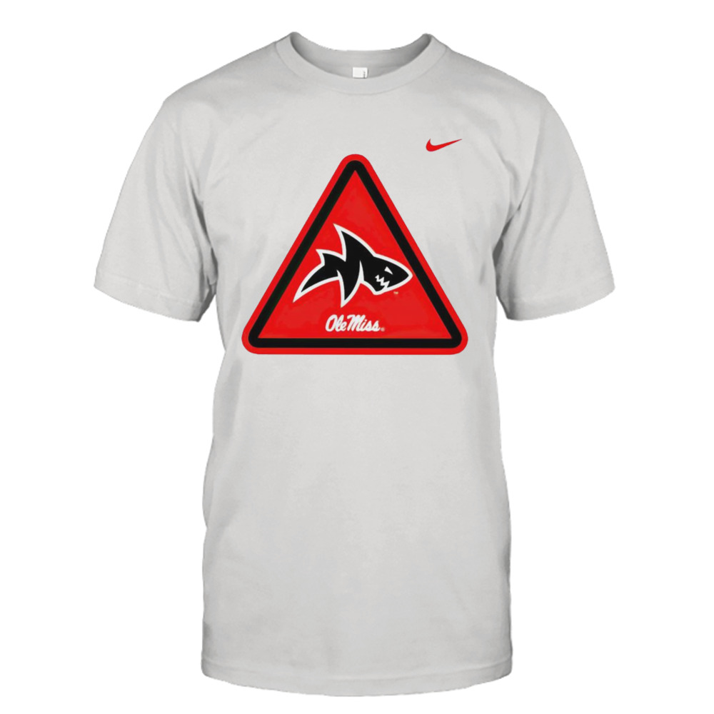 Nike shark Ole Miss shirt