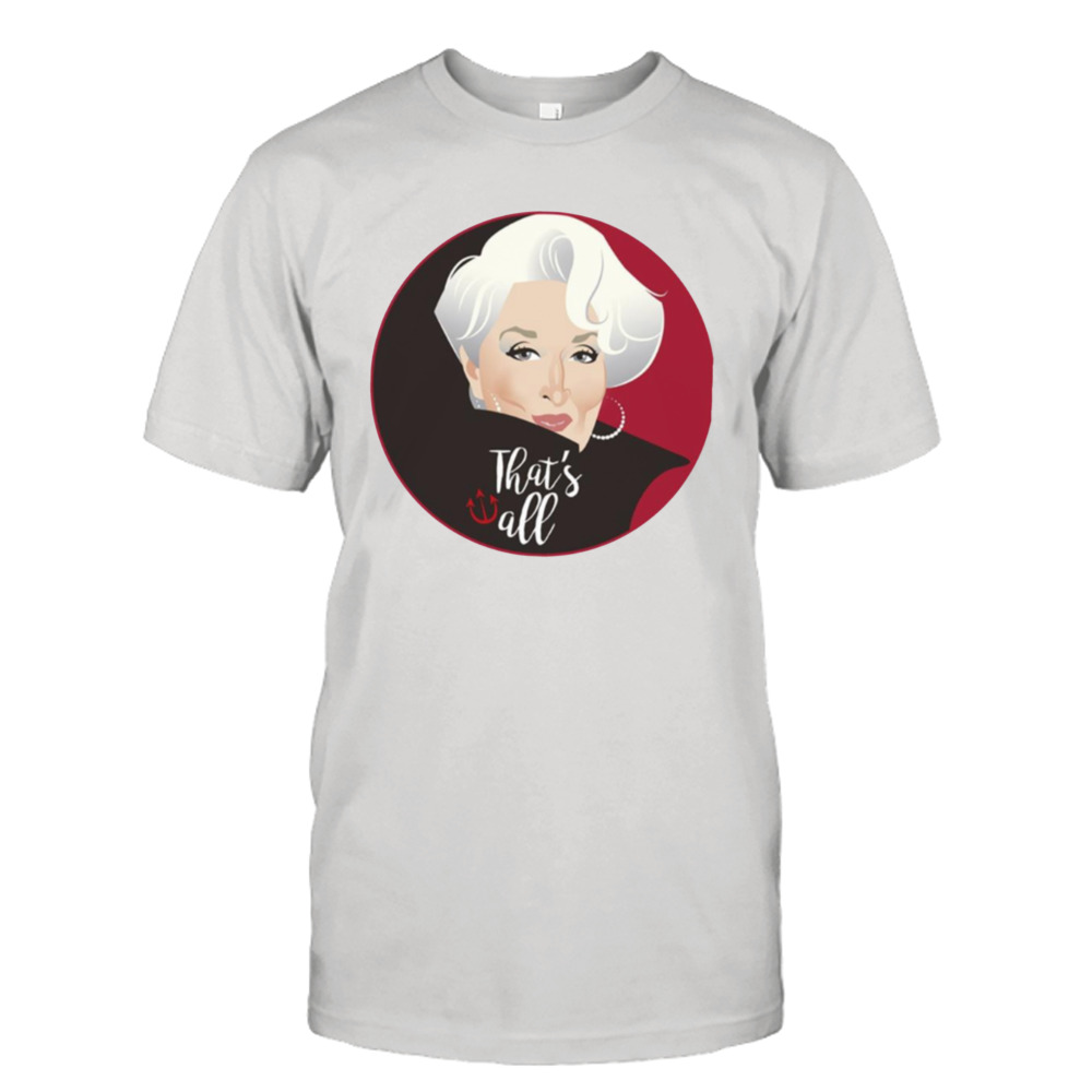 The Devil Wears Prada Miranda Priestly Carl Cox Anne Hathaway shirt