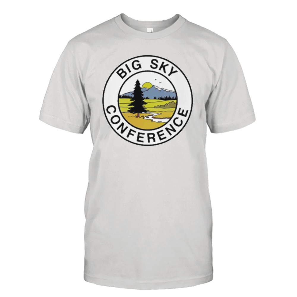 Big Sky Montana Conference Circle Art Shirt