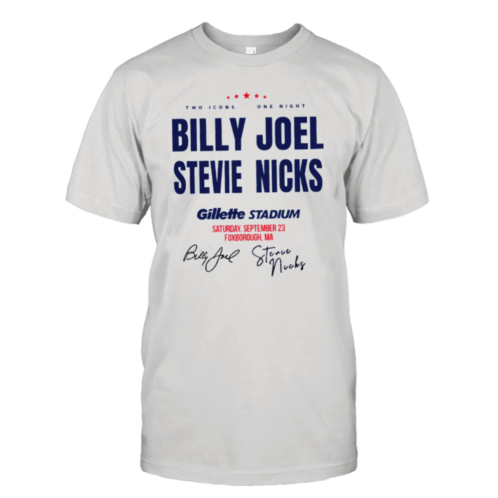 Billy Joel Stevie Nicks Shirt Billy Joel Concert shirt