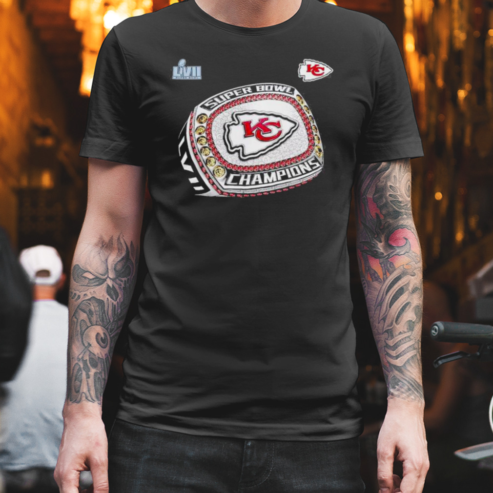 Kansas City Chiefs Ring Diamond Super Bowl LVII shirt