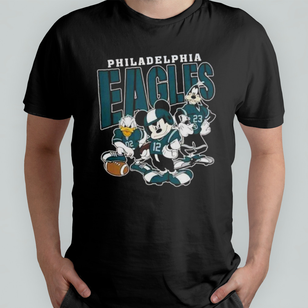 Disney Football Team x Philadelphia Eagles Champions 2023 Super Bowl LVII  Champions Unisex T-Shirt - REVER LAVIE