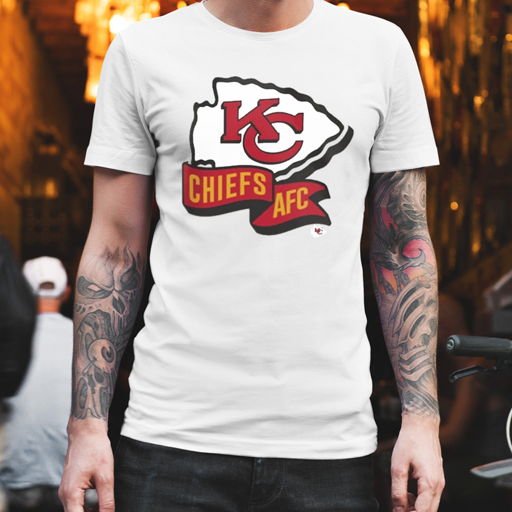 New era Kansas city Chiefs AFC logo 2023 T-shirt