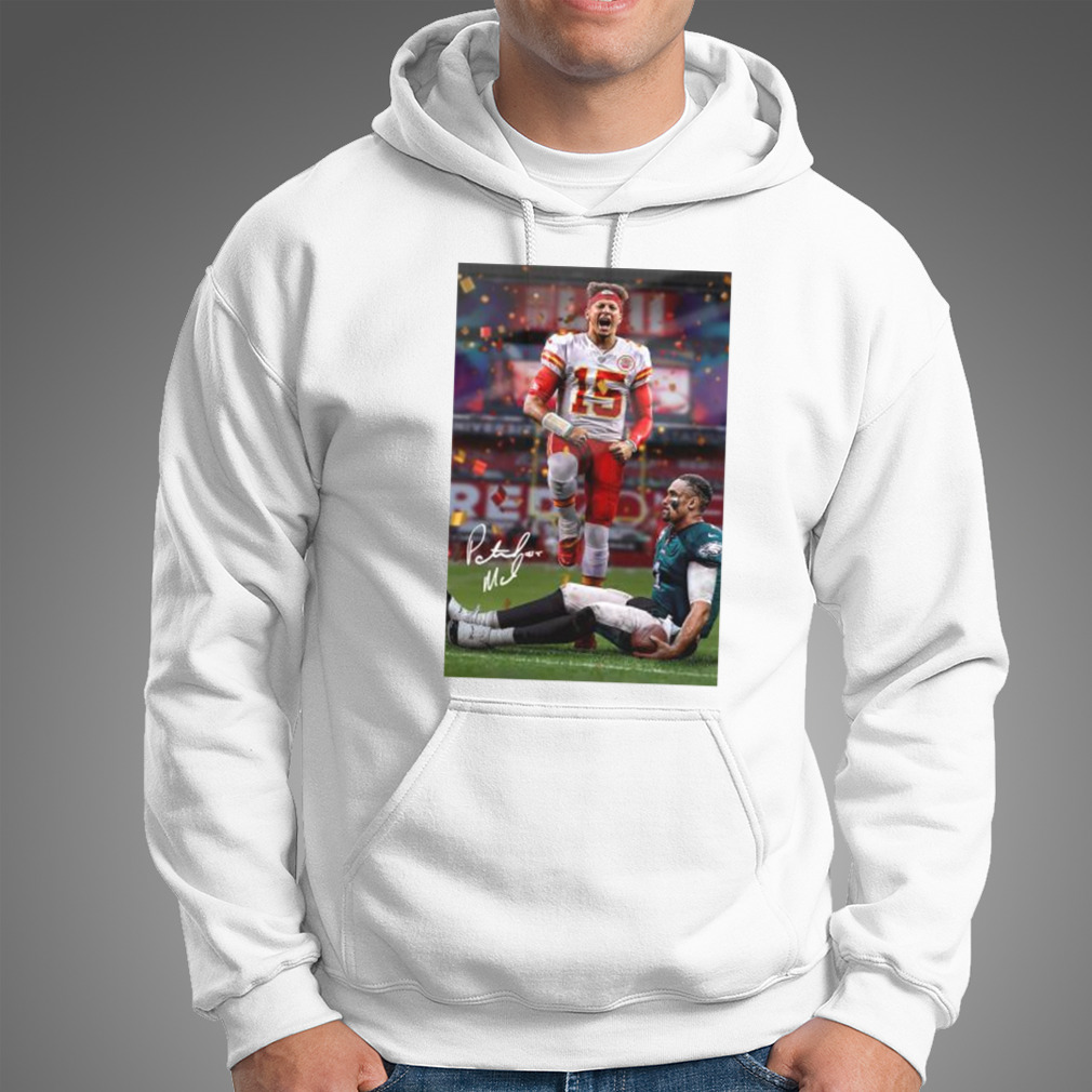 Patrick Mahomes 2 X Jalen Hurts Super Bowl LVII shirt, hoodie, sweater,  long sleeve and tank top