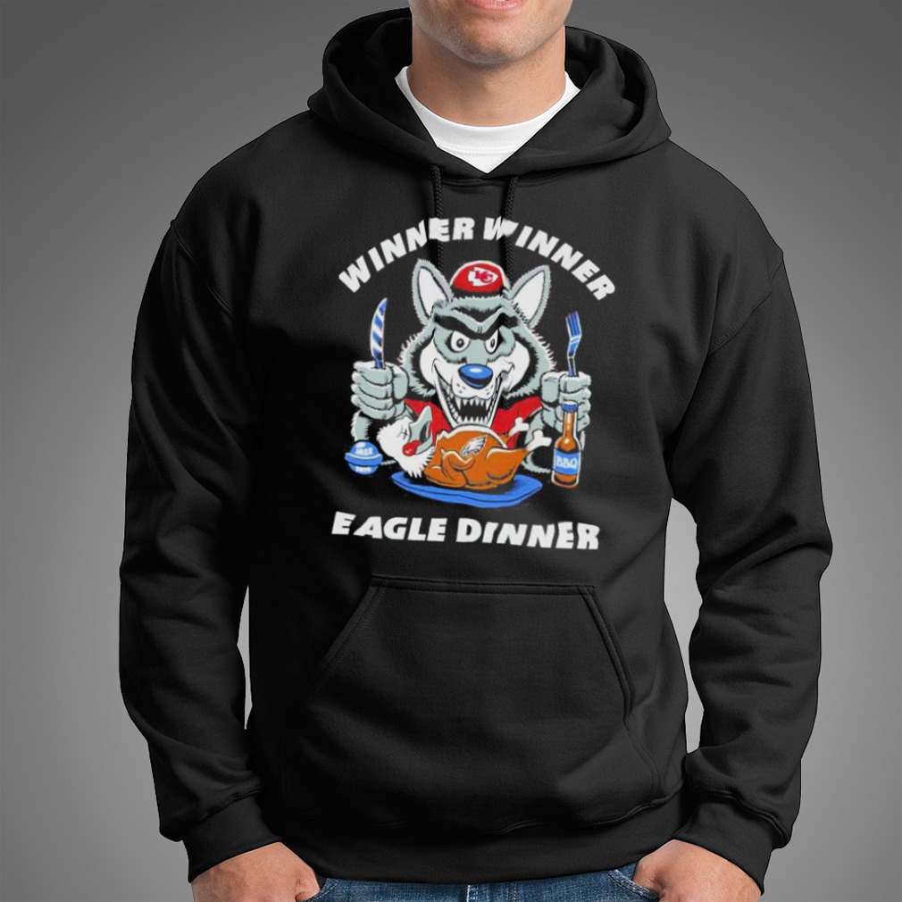 Kc Wolf Chiefs Winner Winer Eagle Dinner Shirt