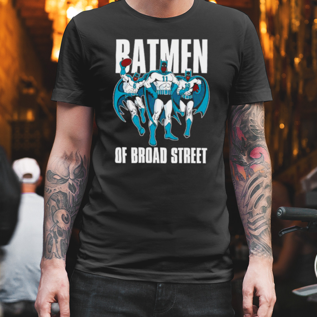 Philadelphia Eagles Batman of Broad street shirt