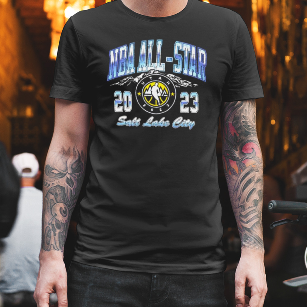 Official salt lake city 2023 NBA allstar game franklin T-shirts