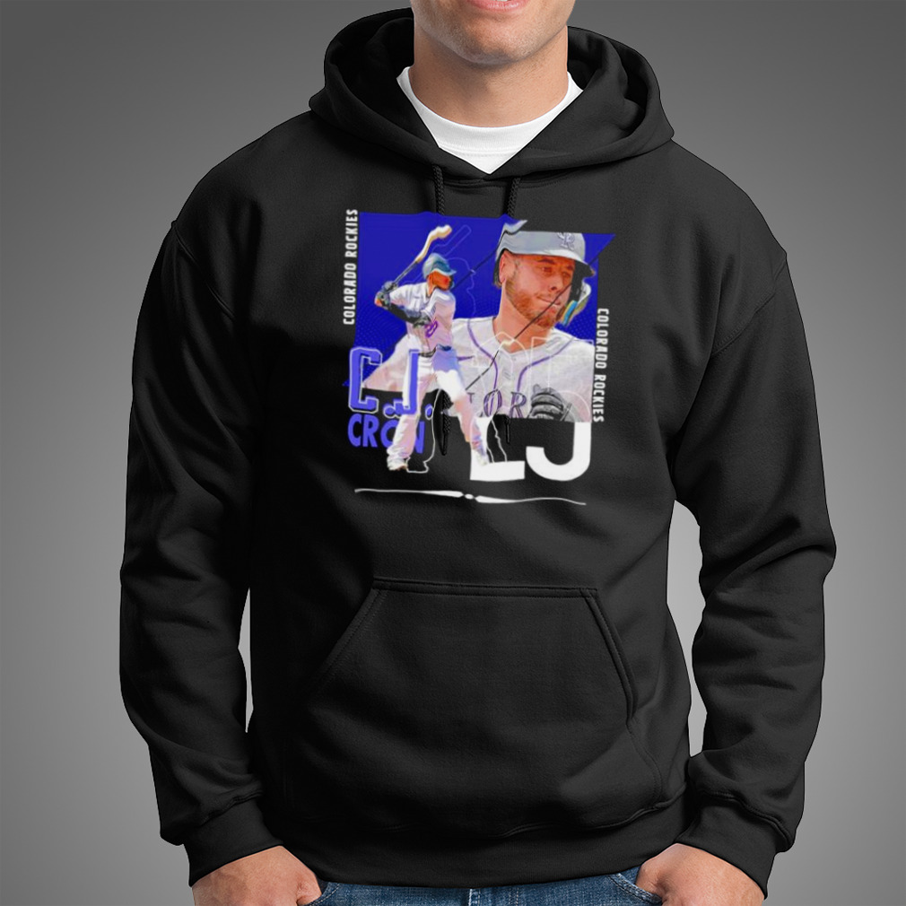 C.J. Cron Colorado Rockies Baseball Poster Shirt - Yesweli