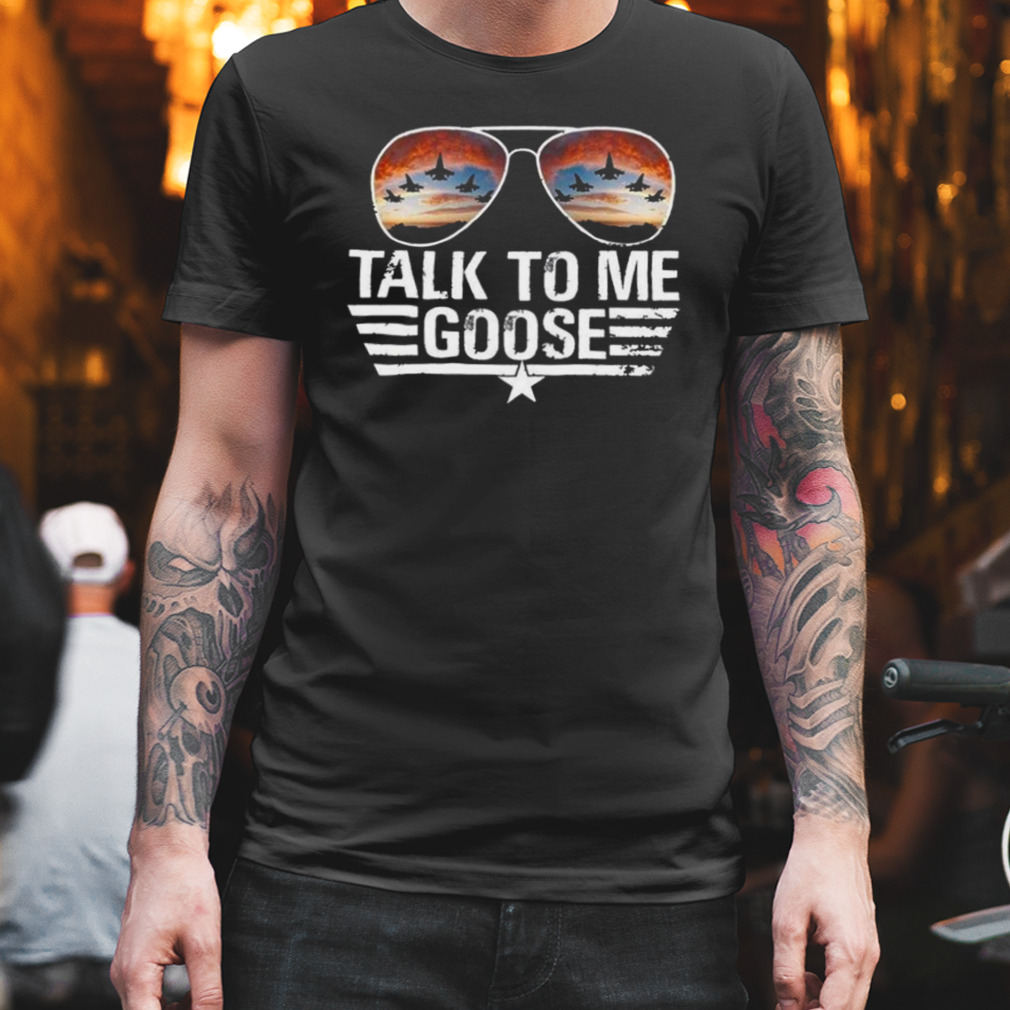 2023 Talk To Me Goose Maverick 80s T-shirt - Shibtee Clothing