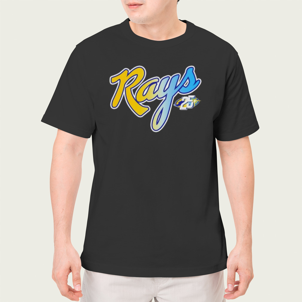 Tampa Bay Rays 25th anniversary logo T-shirt – Emilytees – Shop