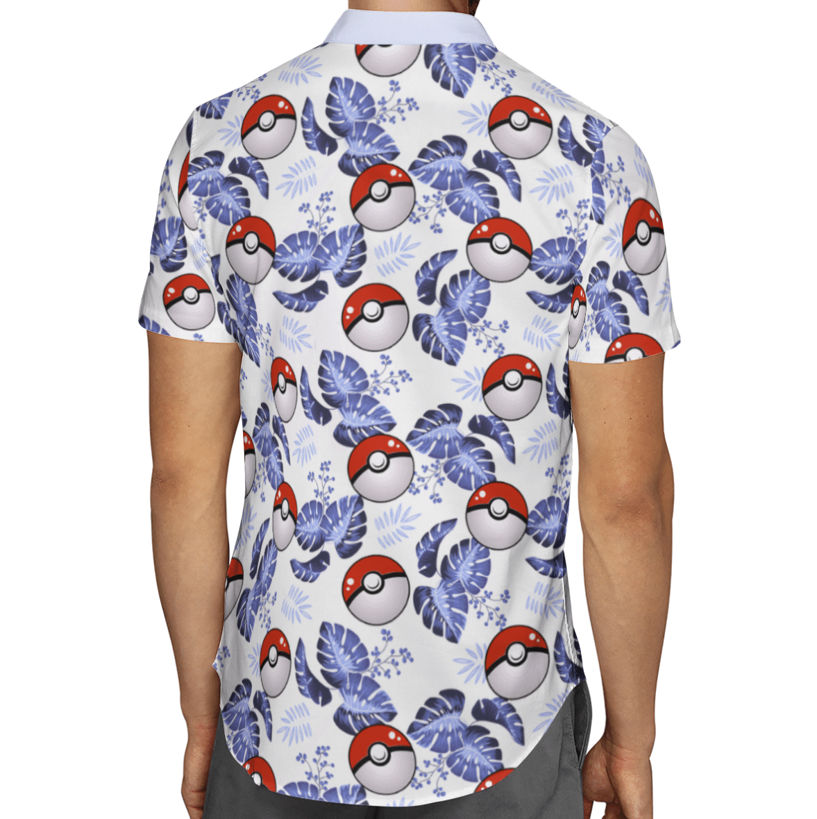 Pokemon Ball Tropical Beach Hawaiian Shirt