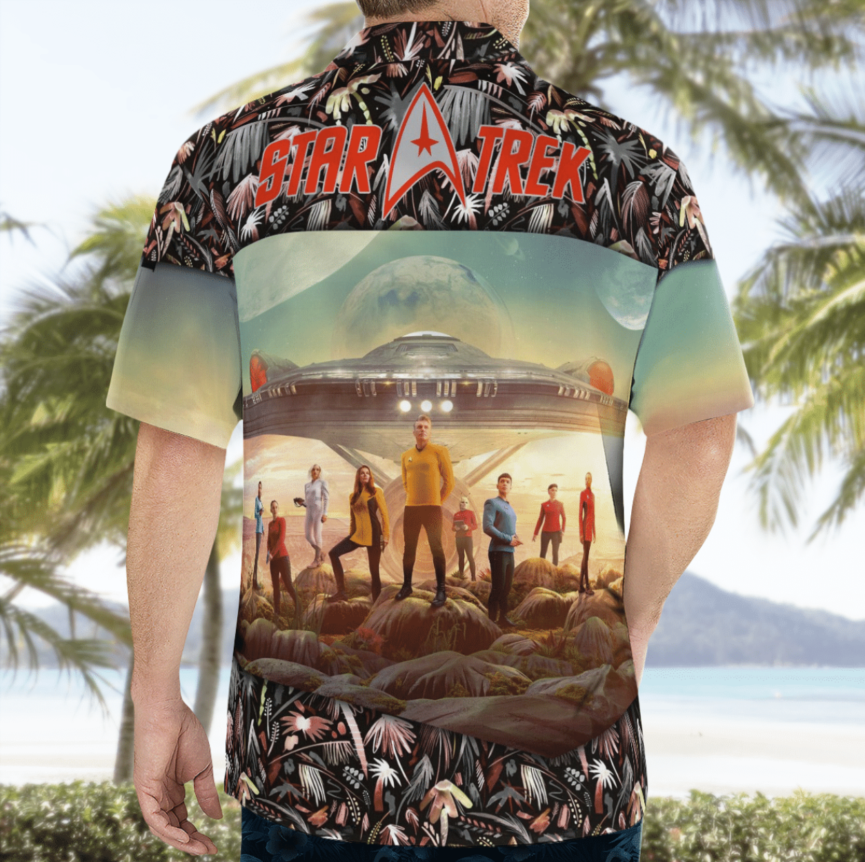Star Trek Tropical Palms Hawaiian Shirt