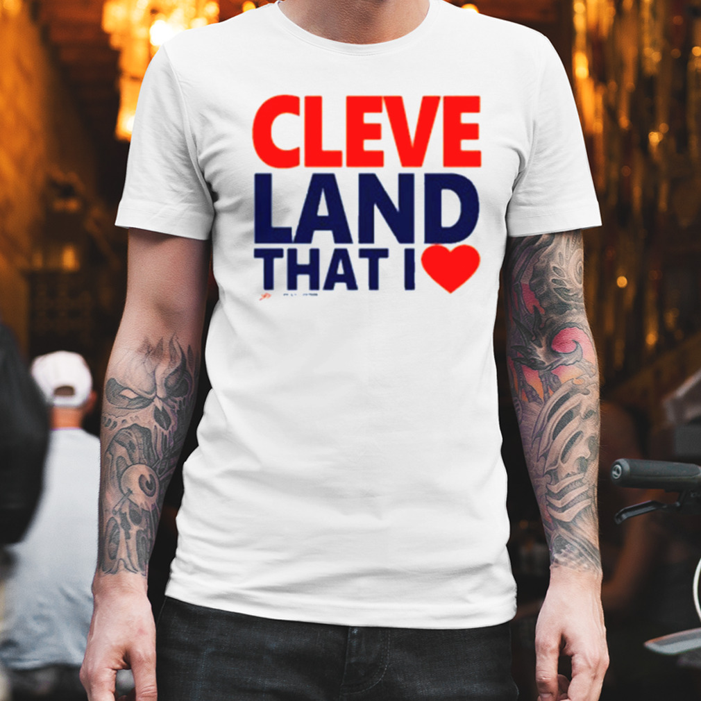 Gv Art Apparel Cleveland That I Love Shirt - Peanutstee
