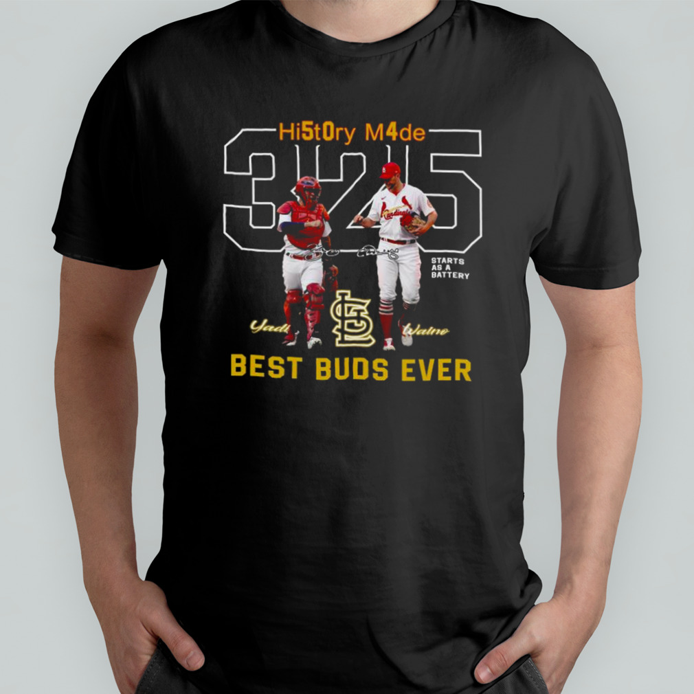 St Louis Cardinals History Mode 325 Best Beds Ever Yadi And Waino  Signatures shirt, hoodie, sweater, long sleeve and tank top