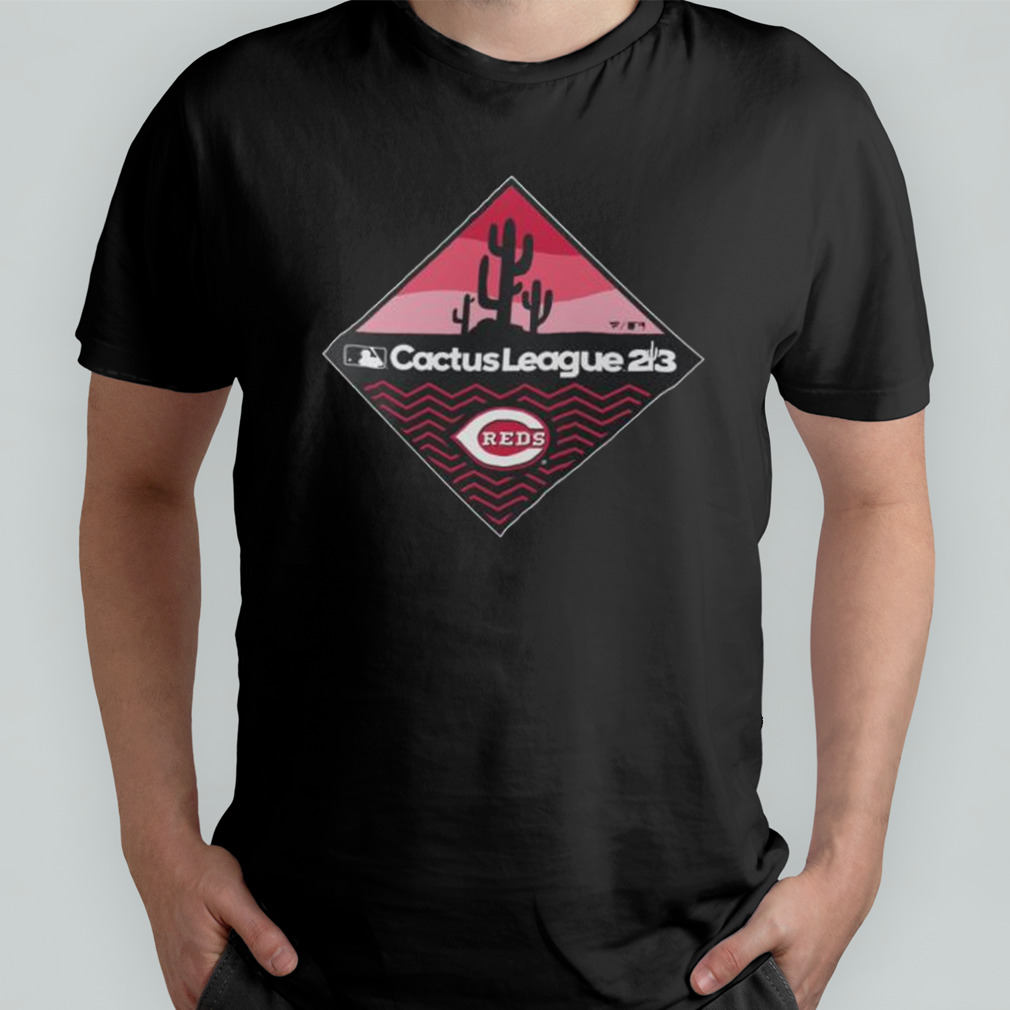 Cincinnati Reds Black 2023 Mlb Spring Training Diamond T-Shirt -  Freedomdesign