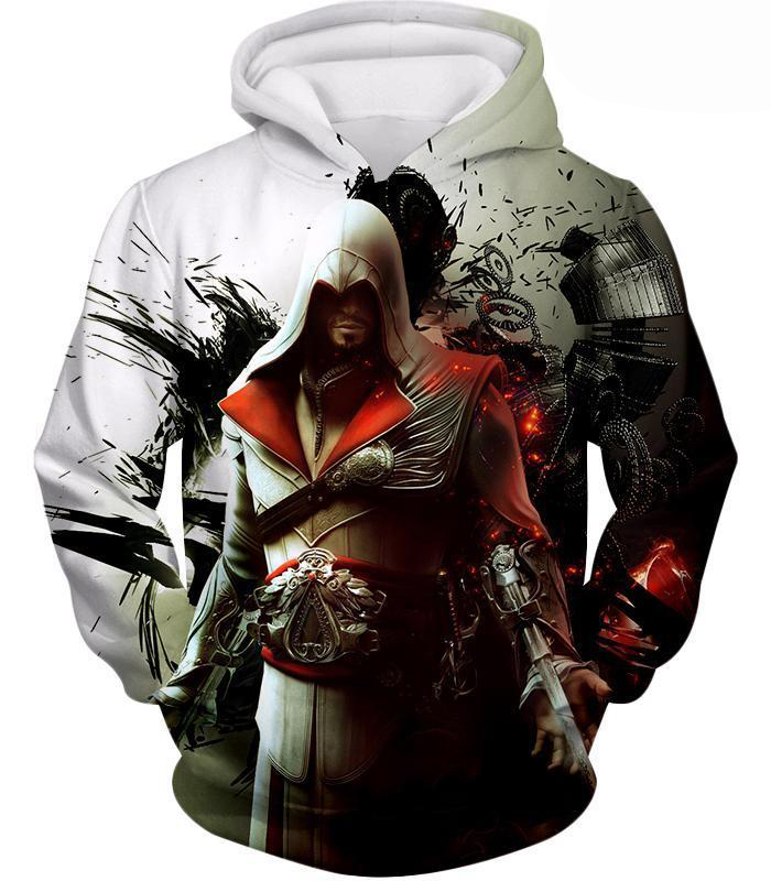 Assassin Ezio Firenze Super Cool Graphic Promo Hd 3d Aop Hoodie