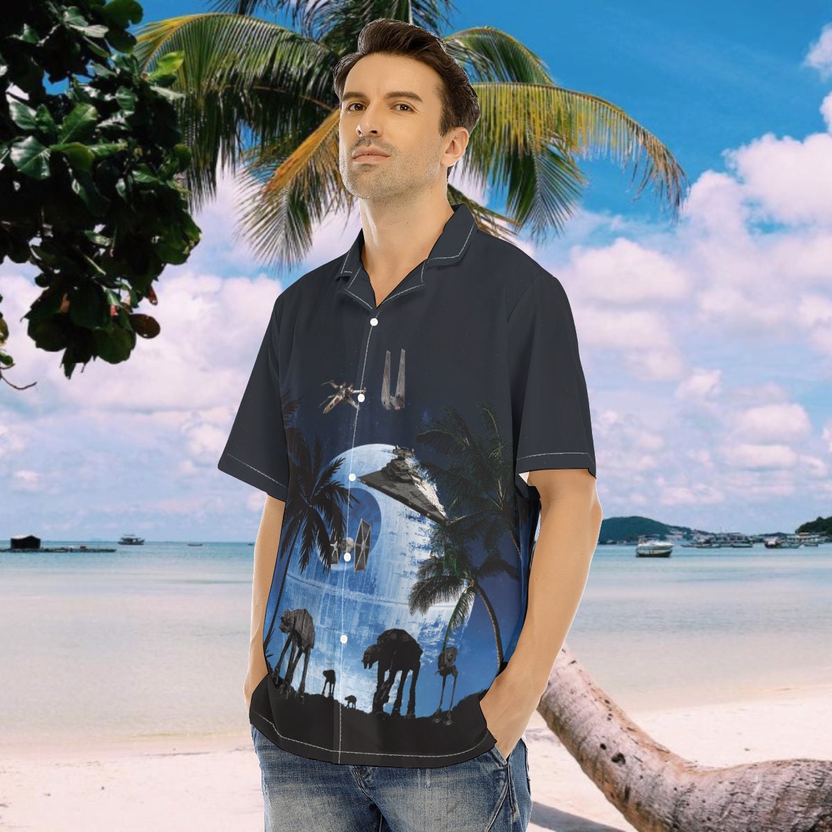 Black Star War Hawaiian Shirt