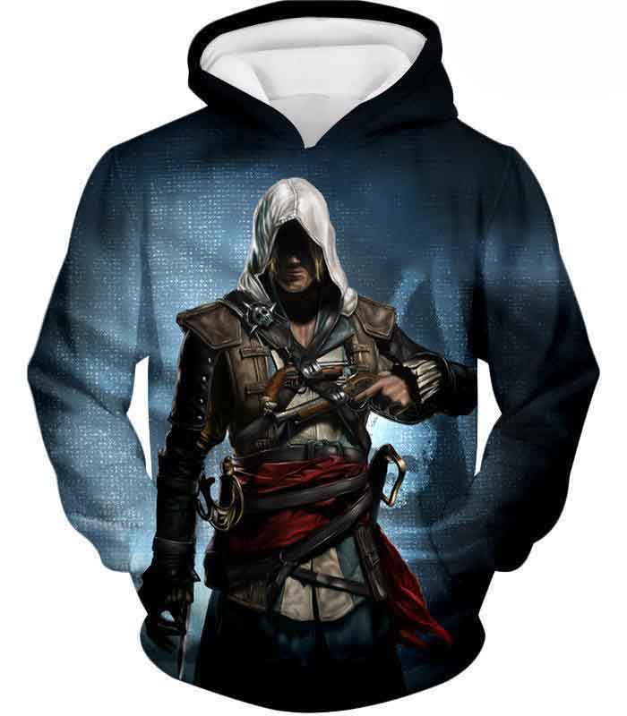 Incredible Hero Edward James Assassin's Creed Black Flag Promo Hd 3d Aop Hoodie