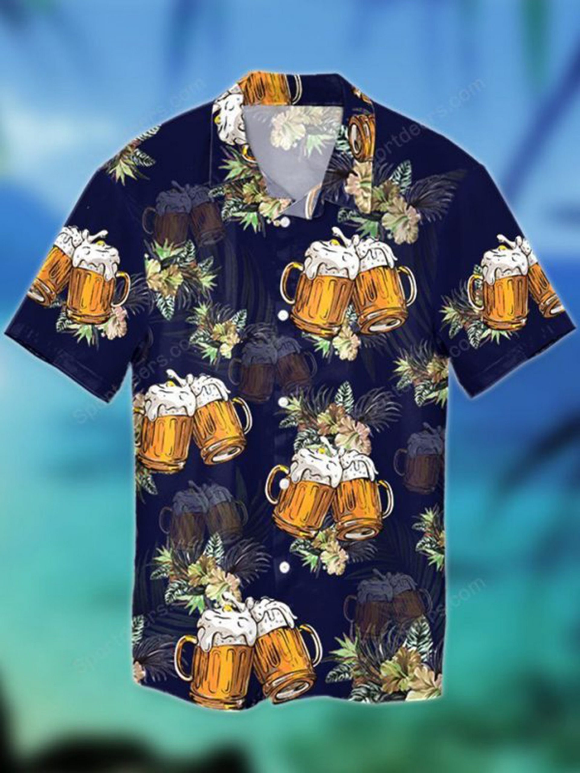 Summer Beer Tropical Hawaiian Shirt