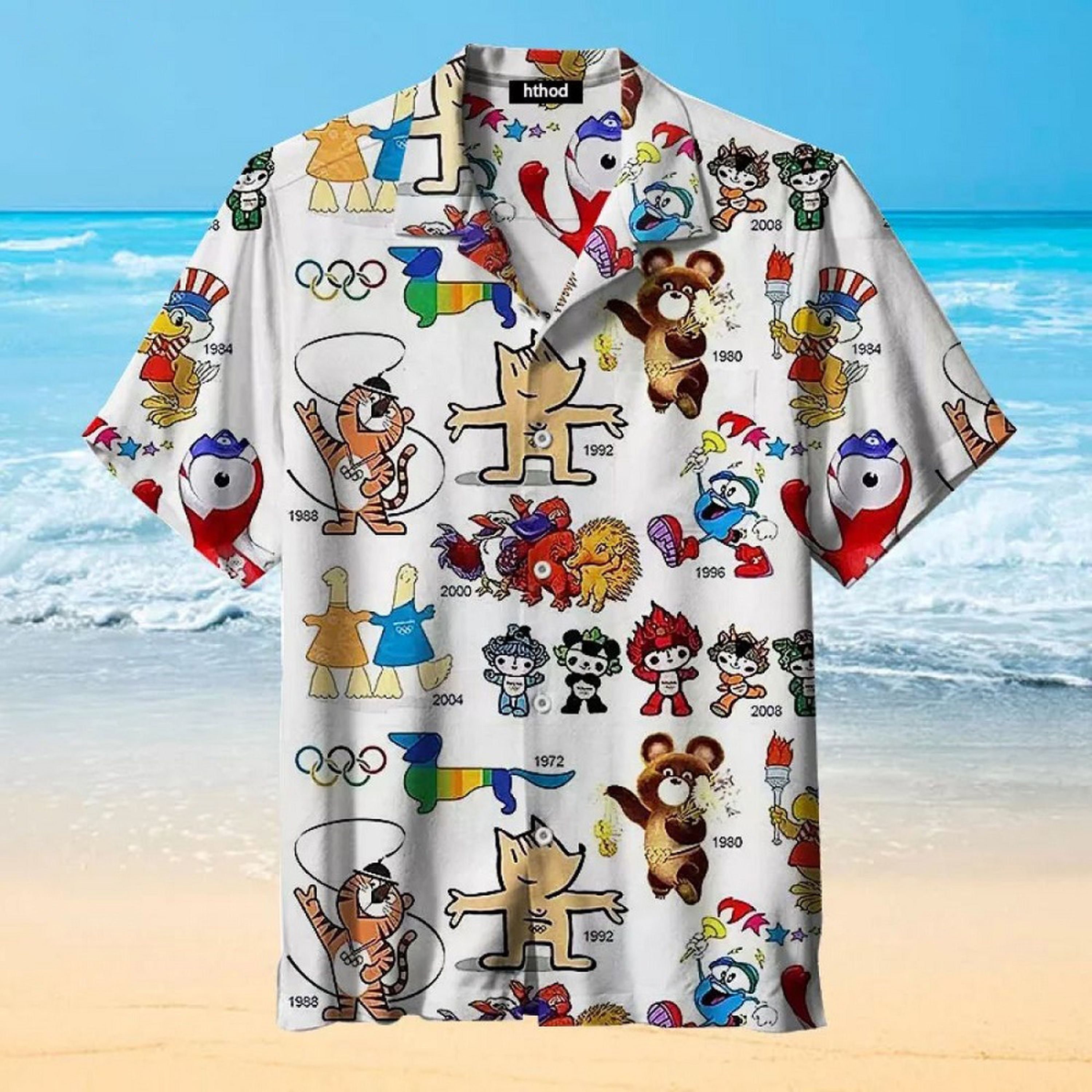 The Olympic Mascot Hawaiian Shirt