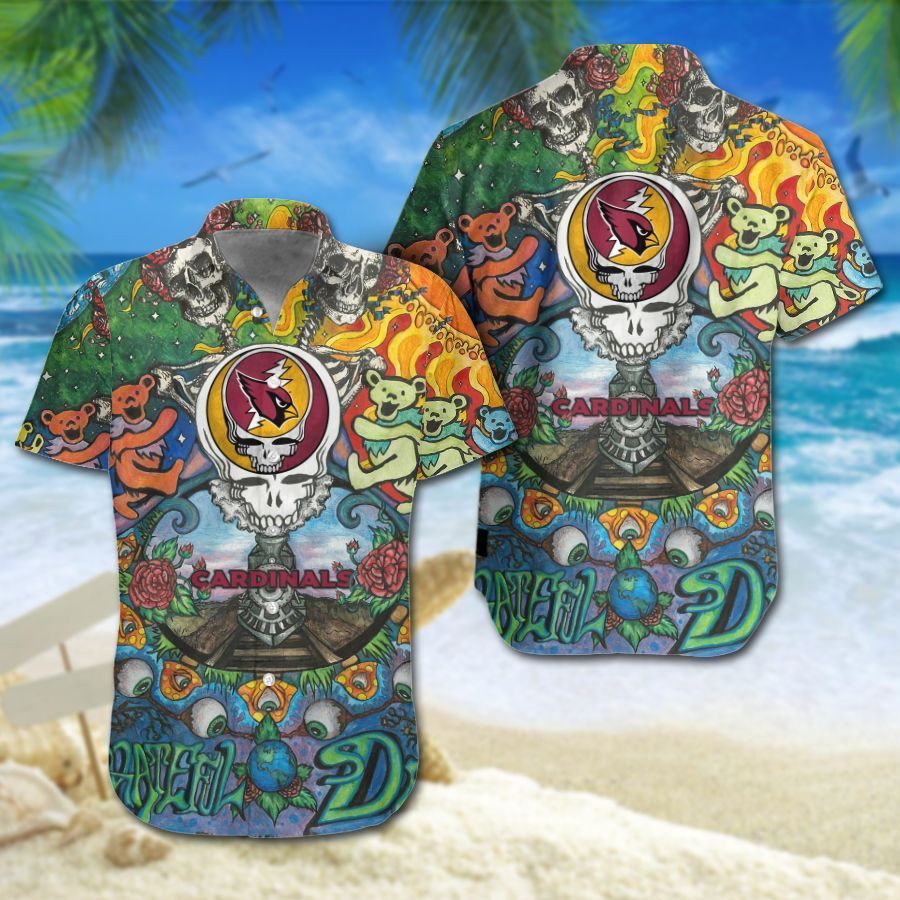 Arizona Cardinals Grateful Dead Hawaiian Set