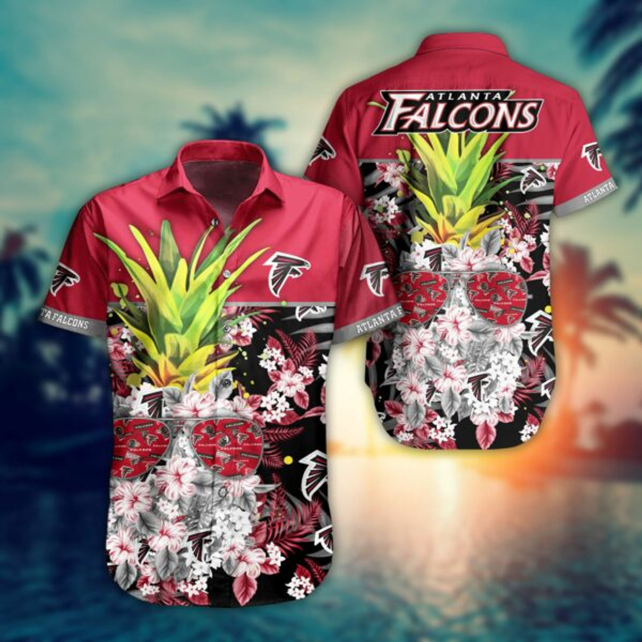 Atlanta Falcons Pineapple Hawaiian Shirt