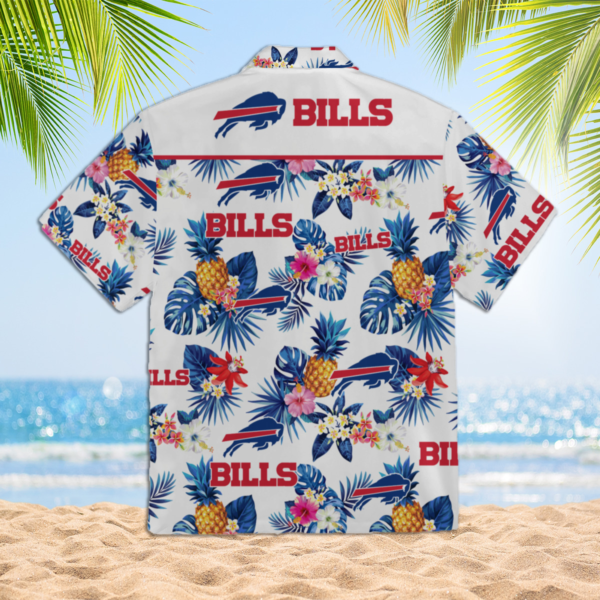 Buffalo Bills Football Summer Beach Hawaiian Shirt