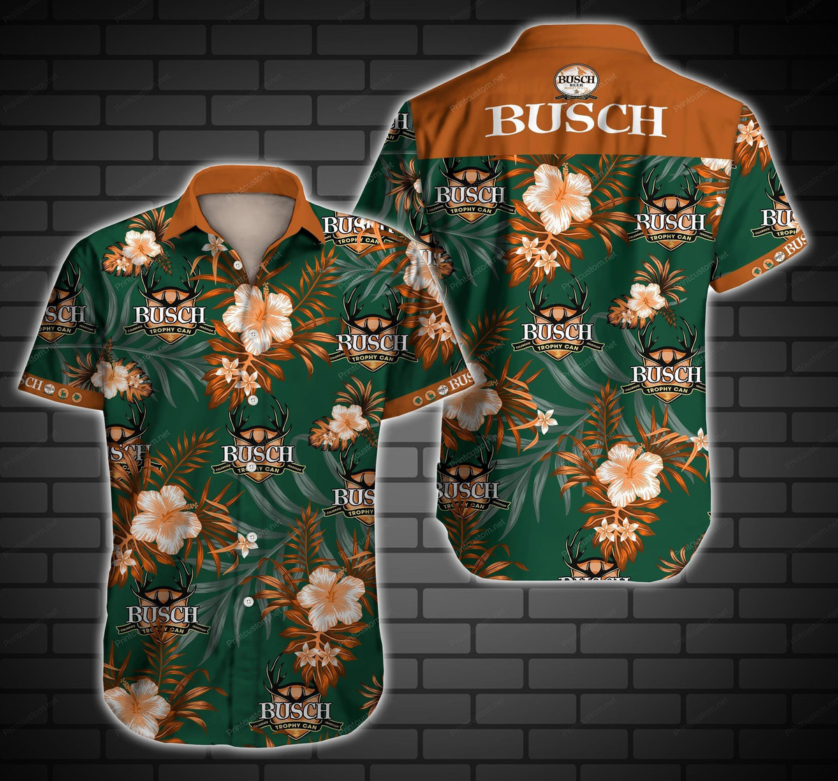 Busch Hawaiian Shirt
