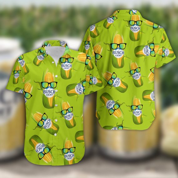 Busch Light Corn Hawaiian Shirt