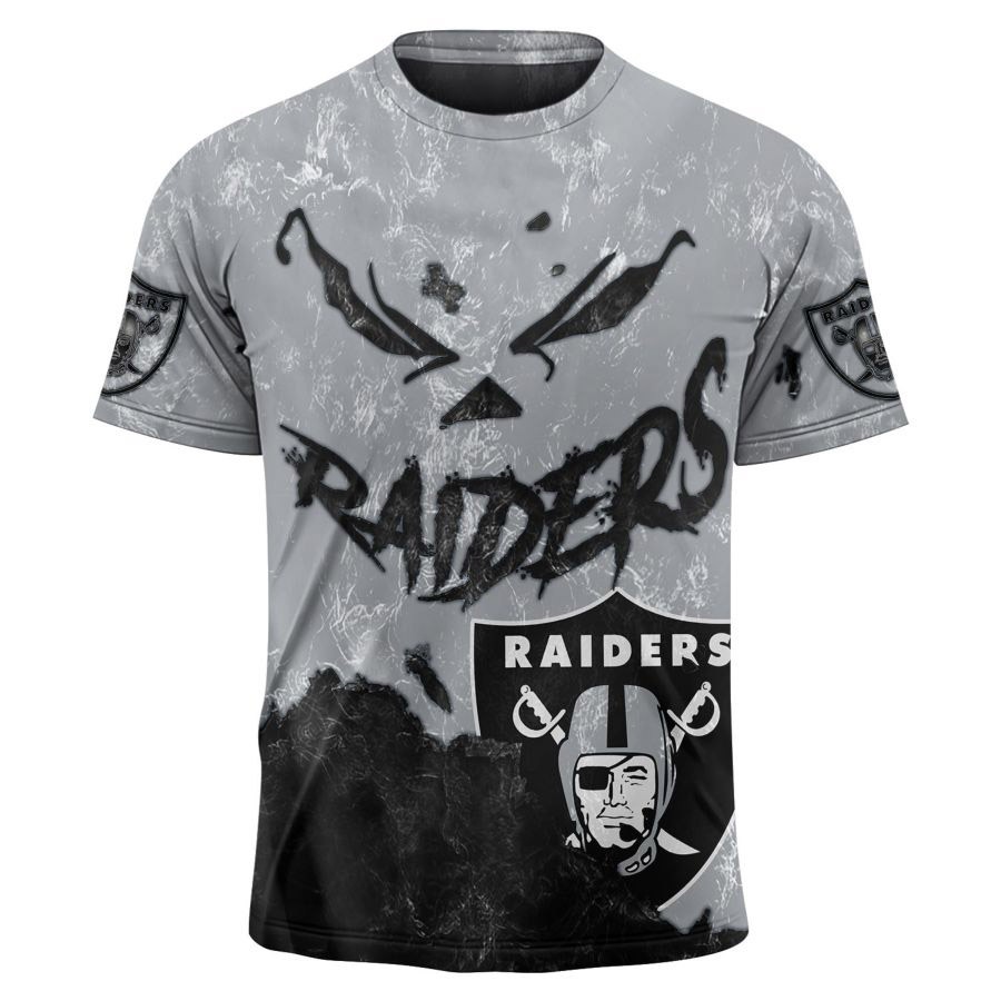 Las Vegas Raiders T-shirt 3D devil eyes gift for fans