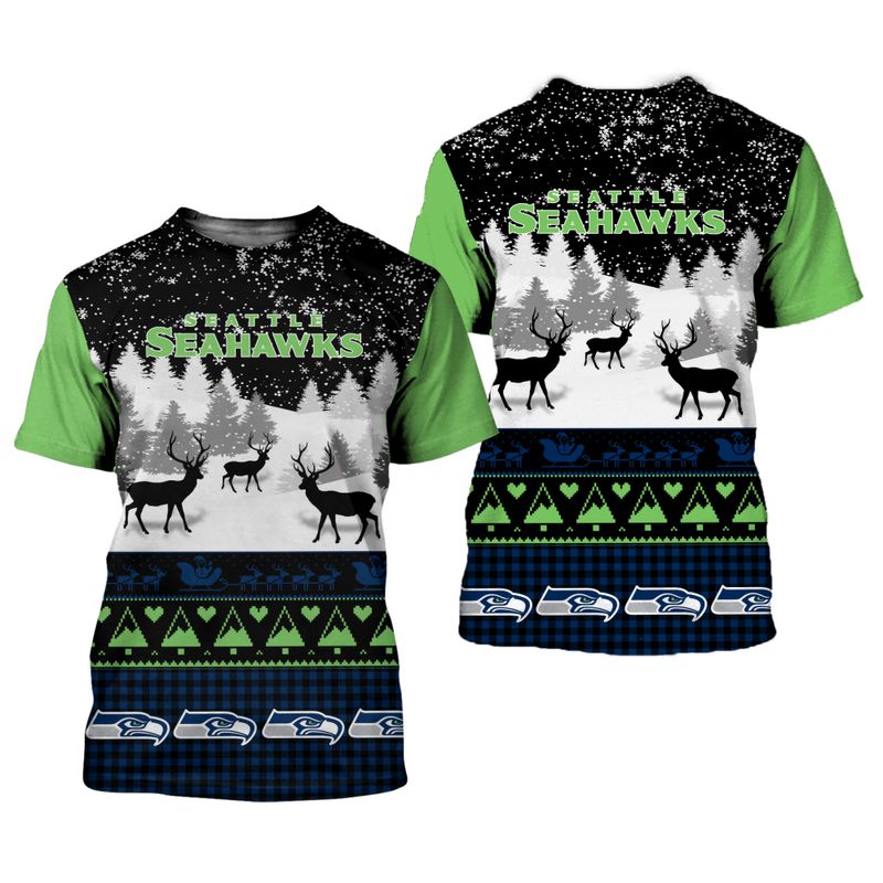 Seattle Seahawks T-shirt gift for Xmas