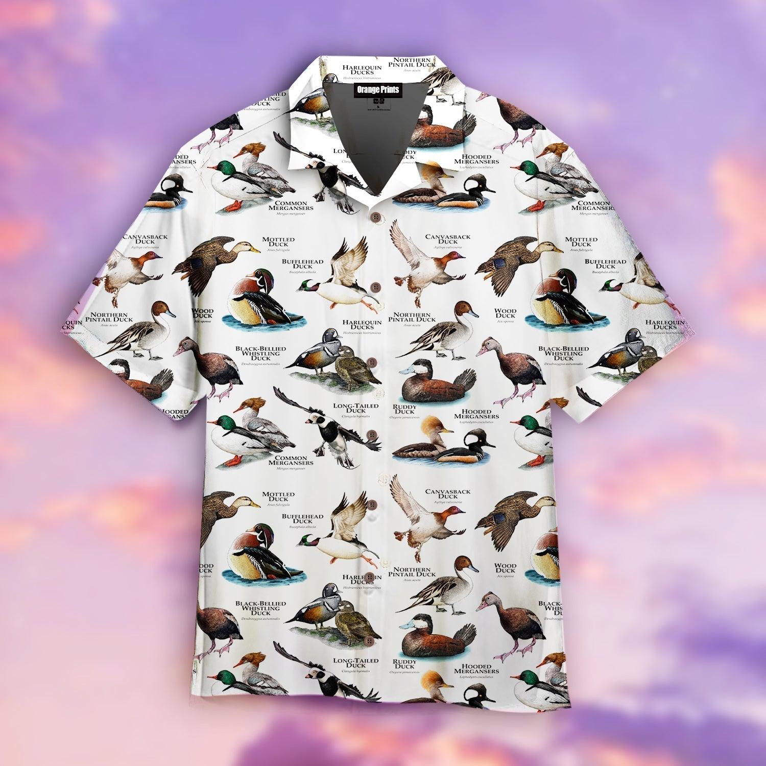 A Lot Of Ducks Hawaiian Shirt  For Men & Women  WT5051