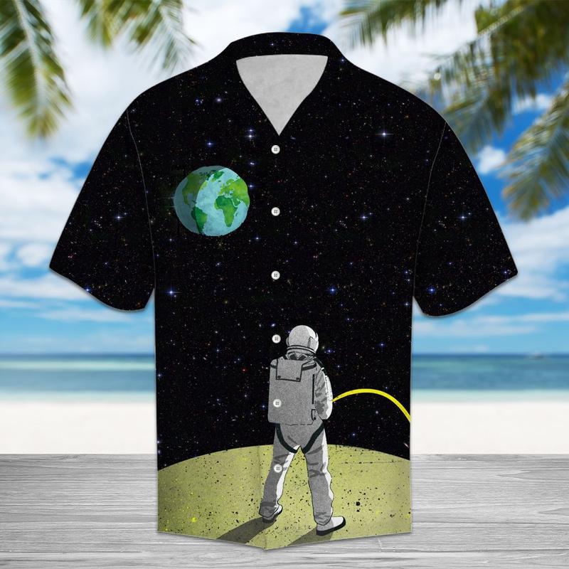 Amazing Astronaut Hawaiian Shirt  For Men & Women  HW6084
